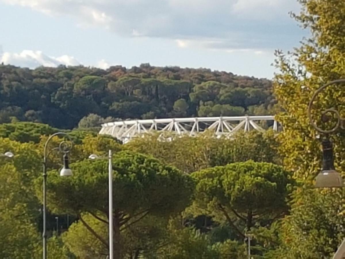 Ponte Della Musica Teatro Olimpico Roma Exterior foto
